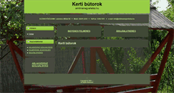 Desktop Screenshot of kertibutor.amitmamegvehetsz.hu