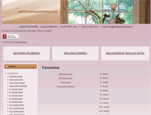 Tablet Screenshot of panelablak.amitmamegvehetsz.hu