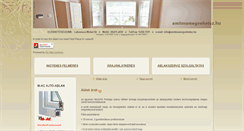 Desktop Screenshot of ablakarak.amitmamegvehetsz.hu